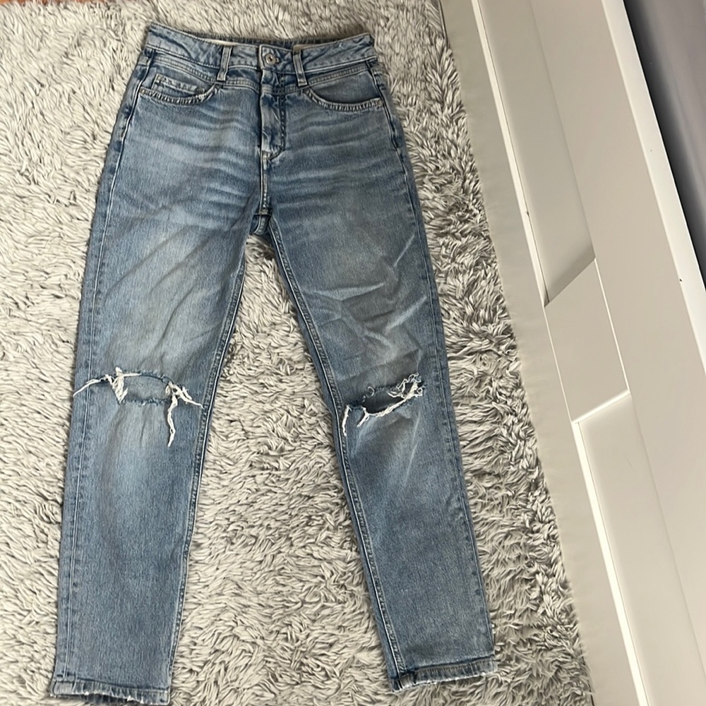 Anthropologie High-Rise Slim womans Size 26